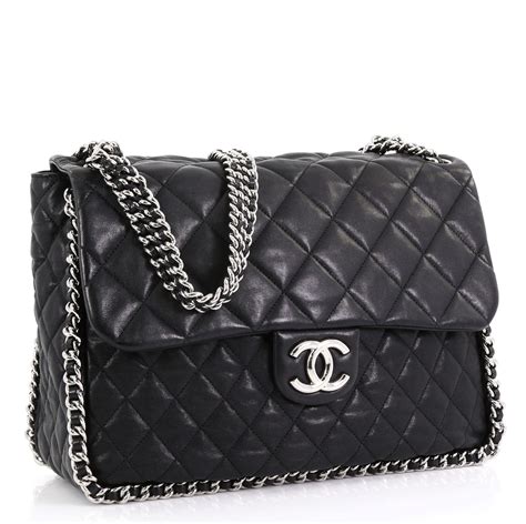 quilted chanel bag with chain